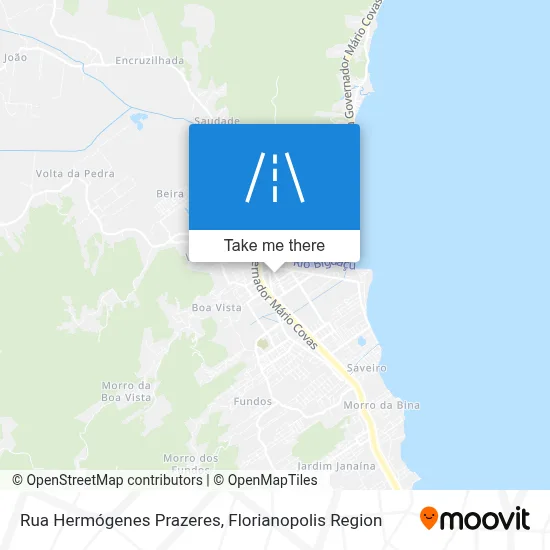 Rua Hermógenes Prazeres map