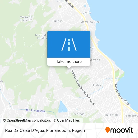 Rua Da Caixa D'Água map