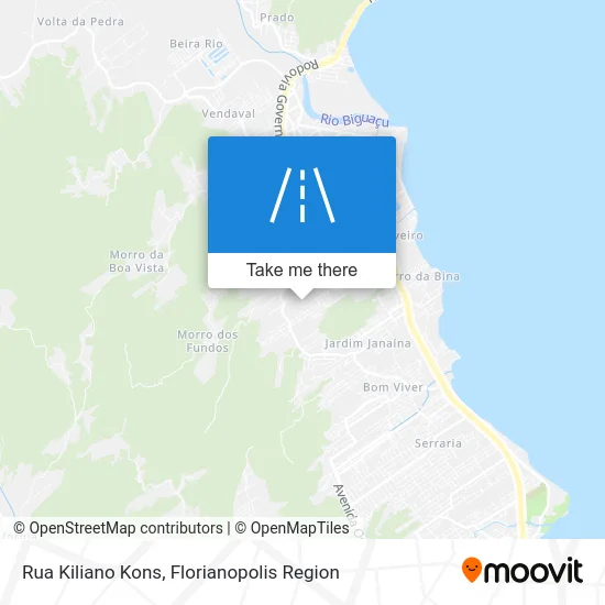 Rua Kiliano Kons map