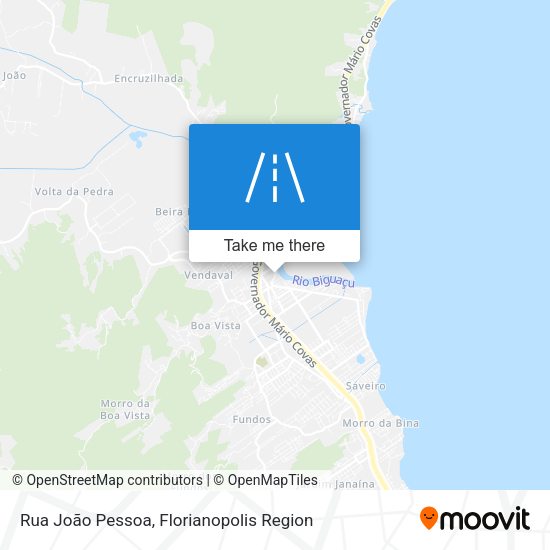 Rua João Pessoa map