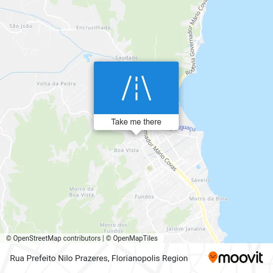 Rua Prefeito Nilo Prazeres map