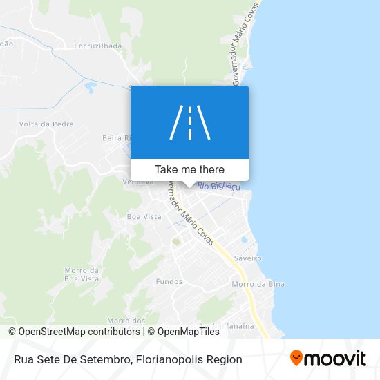 Rua Sete De Setembro map