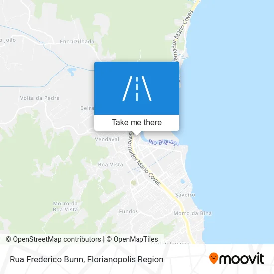 Rua Frederico Bunn map