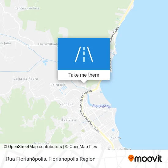 Rua Florianópolis map