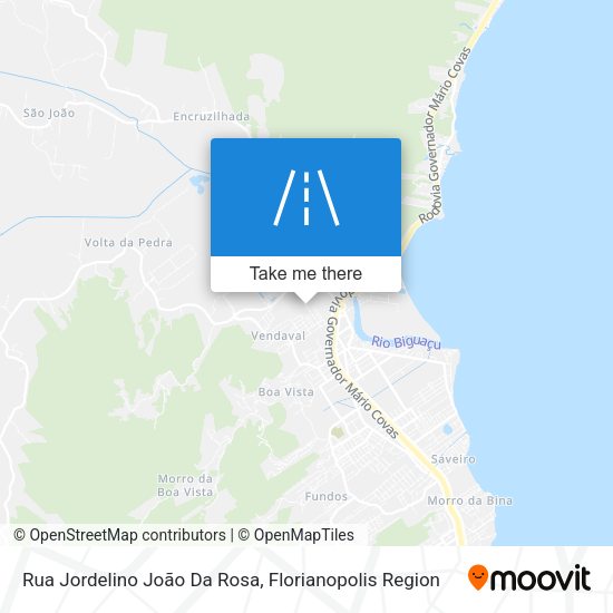 Rua Jordelino João Da Rosa map