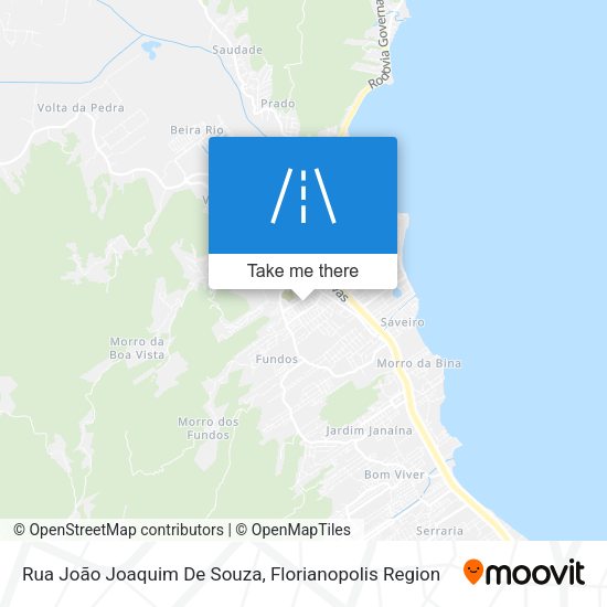 Rua João Joaquim De Souza map