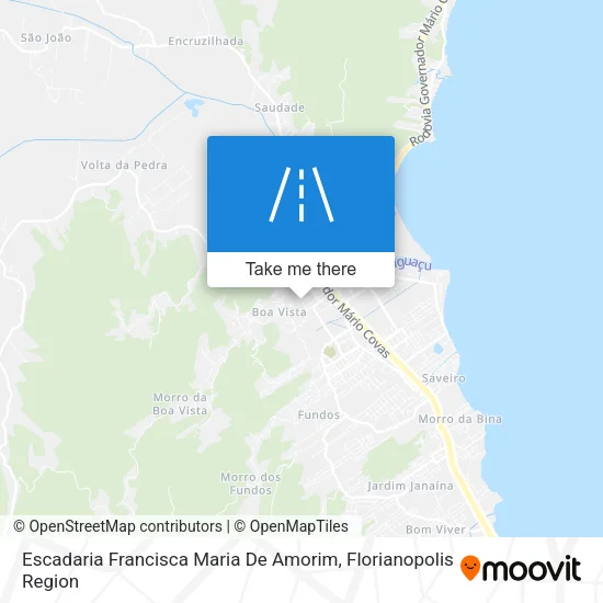 Escadaria Francisca Maria De Amorim map