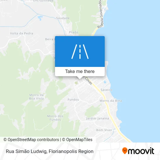 Rua Simão Ludwig map