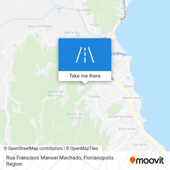 Rua Francisco Manoel Machado map