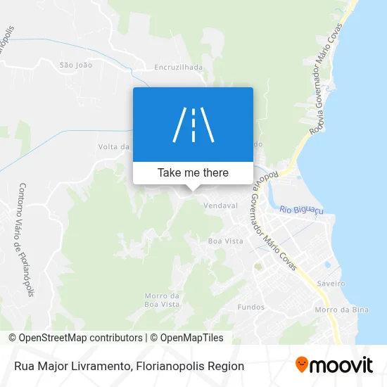 Rua Major Livramento map