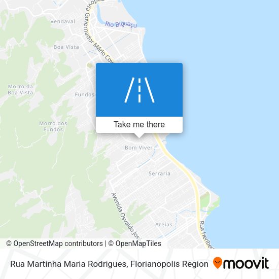 Rua Martinha Maria Rodrigues map