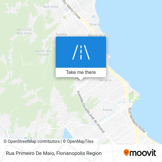 Rua Primeiro De Maio map