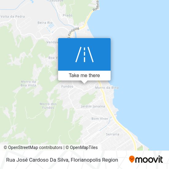 Rua José Cardoso Da Silva map
