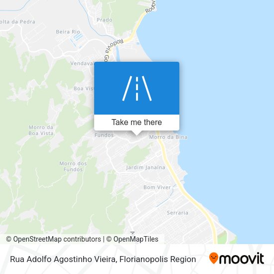Rua Adolfo Agostinho Vieira map