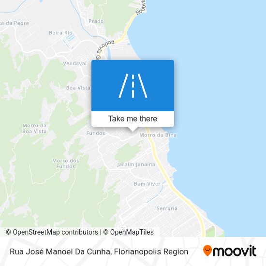 Rua José Manoel Da Cunha map
