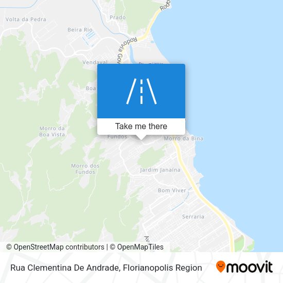 Rua Clementina De Andrade map