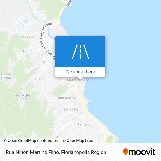 Rua Nilton Martins Filho map