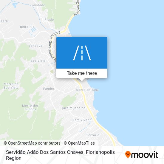 Servidão Adão Dos Santos Chaves map