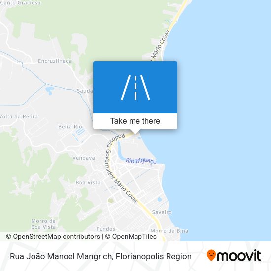 Rua João Manoel Mangrich map