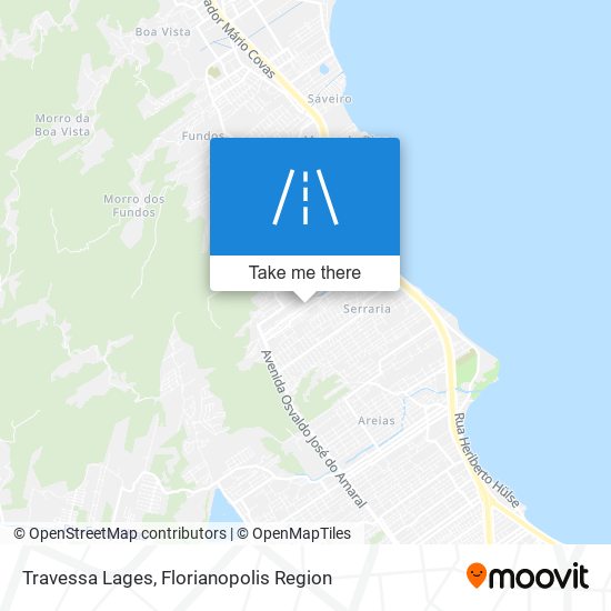 Travessa Lages map