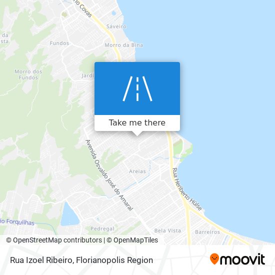 Mapa Rua Izoel Ribeiro