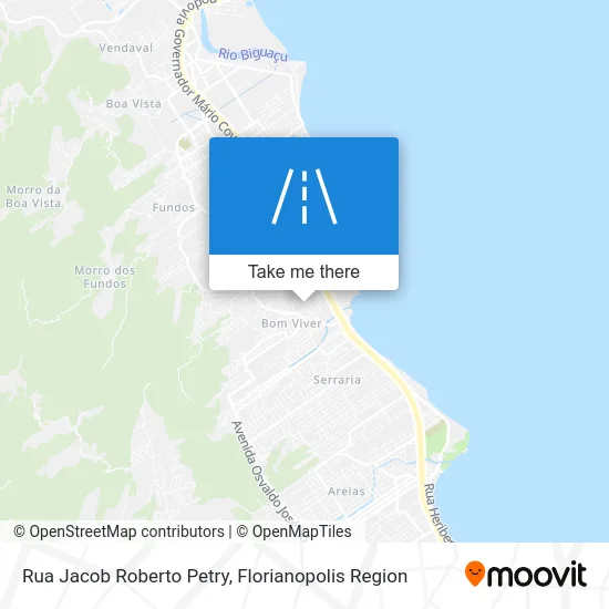 Rua Jacob Roberto Petry map