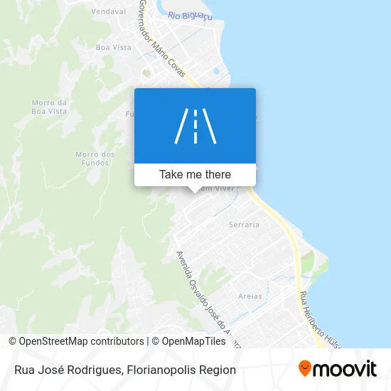 Rua José Rodrigues map