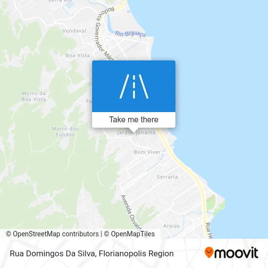 Rua Domingos Da Silva map