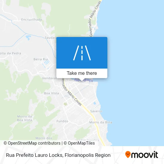 Rua Prefeito Lauro Locks map