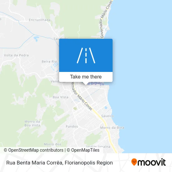 Rua Benta Maria Corrêa map
