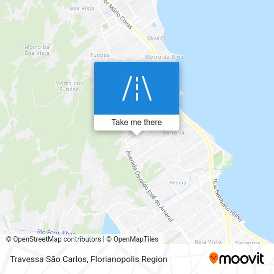 Travessa São Carlos map