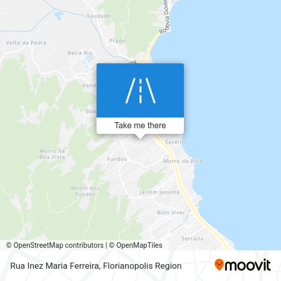 Rua Inez Maria Ferreira map