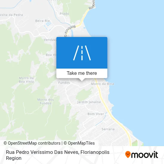 Rua Pedro Veríssimo Das Neves map