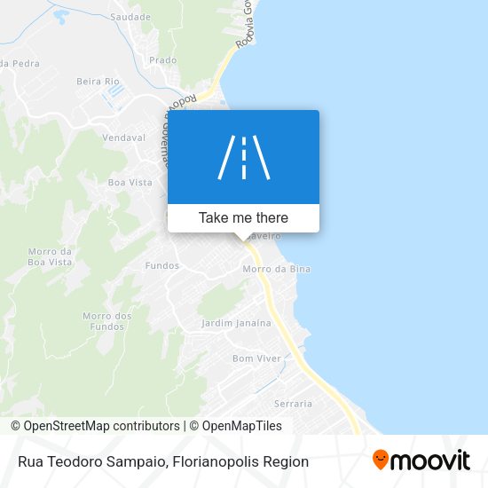 Rua Teodoro Sampaio map
