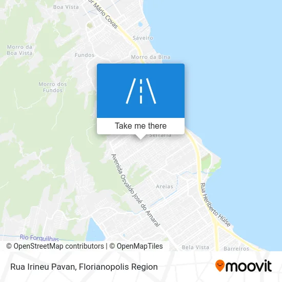 Rua Irineu Pavan map