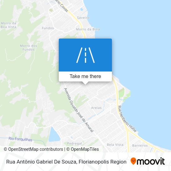 Rua Antônio Gabriel De Souza map