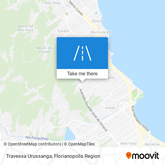 Mapa Travessa Urussanga