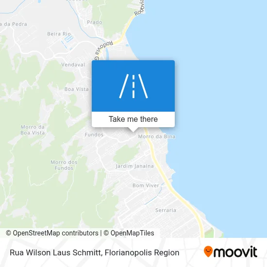 Rua Wilson Laus Schmitt map