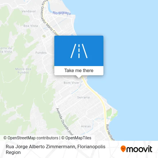 Rua Jorge Alberto Zimmermann map