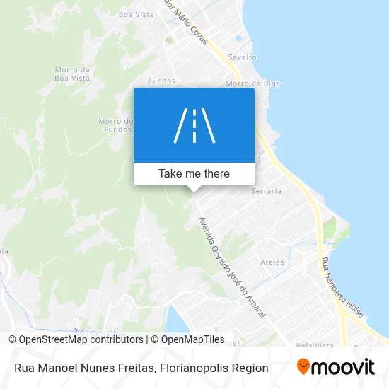 Rua Manoel Nunes Freitas map