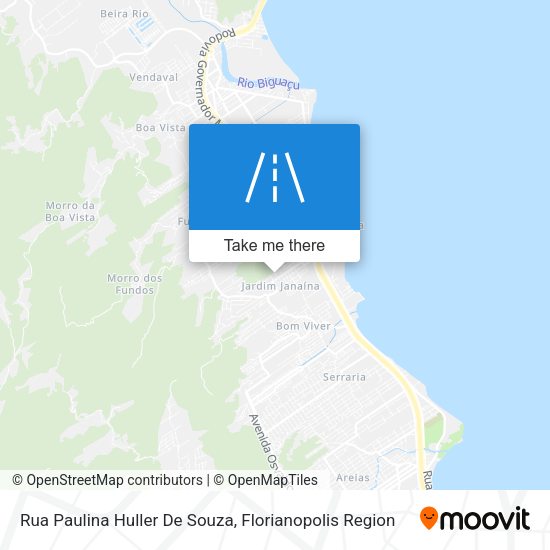 Rua Paulina Huller De Souza map