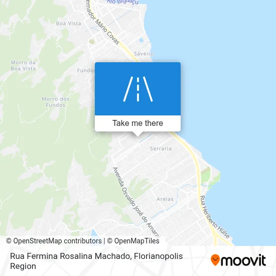 Rua Fermina Rosalina Machado map