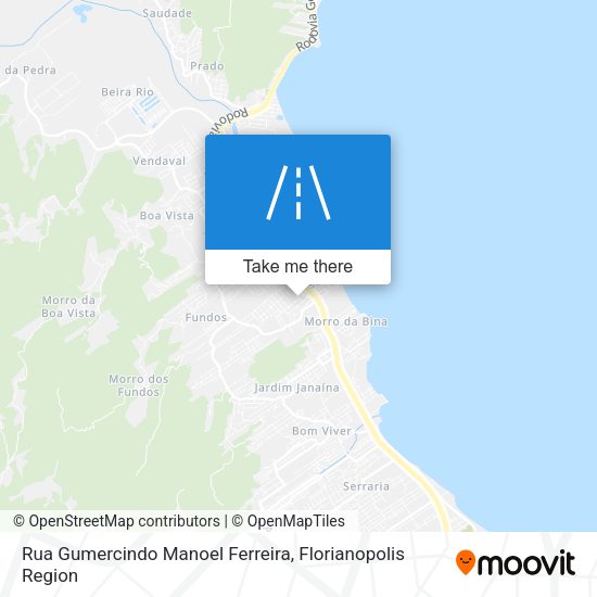 Rua Gumercindo Manoel Ferreira map