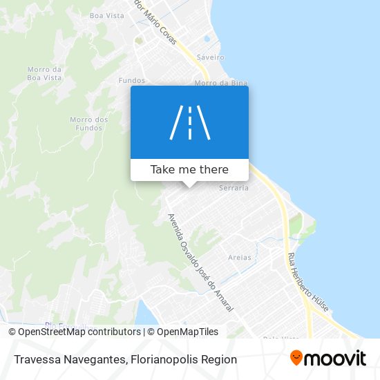 Mapa Travessa Navegantes