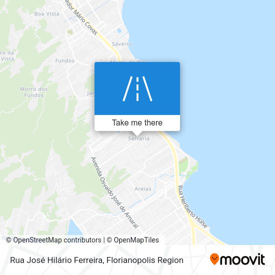 Rua José Hilário Ferreira map