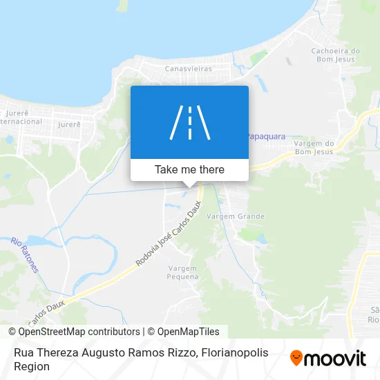 Rua Thereza Augusto Ramos Rizzo map