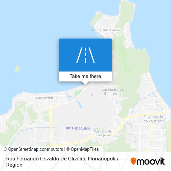 Rua Fernando Osvaldo De Oliveira map