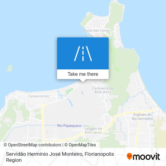 Servidão Hermínio José Monteiro map