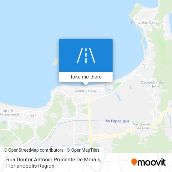 Rua Doutor Antônio Prudente De Morais map