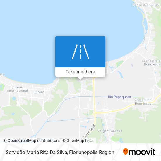 Servidão Maria Rita Da Silva map